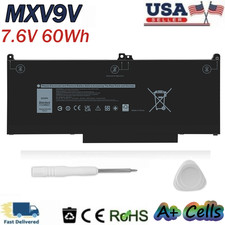   MXV9V Battery For Dell Latitude 5300 5310 2-in-1 7300 7400 5VC2M 829MX 60Wh