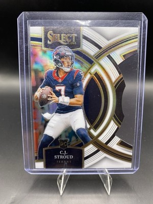 2023 Panini Select Premier C.J. Stroud #183 White Prizm Die Cut /199 RC Texans