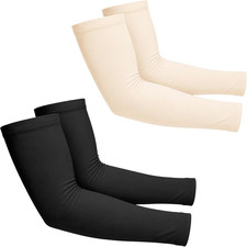 Unisex Bamboo Viscose Arm Sleeves 2 Pack