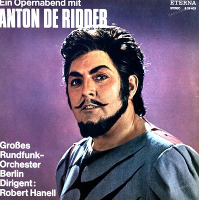 Anton De Ridder - Ein Opernabend Mit Anton De Ridder LP (VG/VG) .*