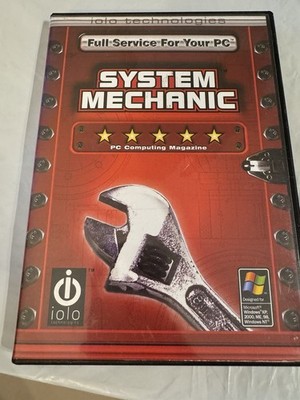 Iolo Technologies System Mechanic Full Service For Your PC Microsoft Windows XP