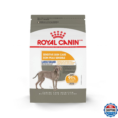Royal Canin Canine Care Nutrition Large Sensitive Skin Care Adult Dry Dog Food, 
