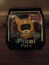 MGA Pixel Petz Corgi Interactive Digital Pet Toy 100 Expressions LCD