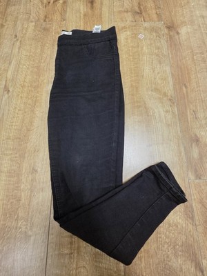 Marks And Spencer Black Stretch Jeggings Uk Size 12 Short Used 