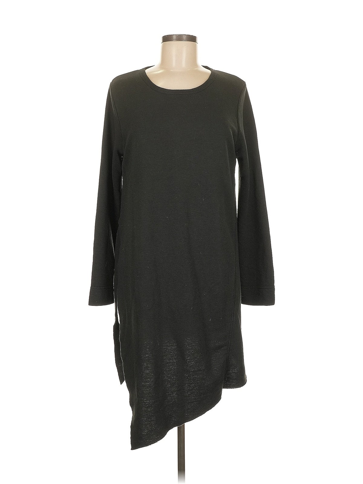 Zara W&B Collection Women Gray Casual Dress M