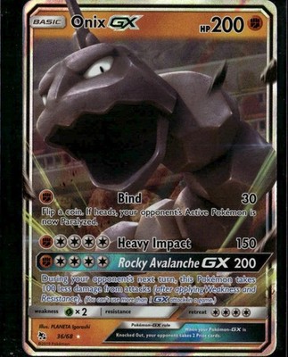 holofoil pokemon cards value PokeDATA holidays or special events. Onix GX Ultra Rare Hidden
