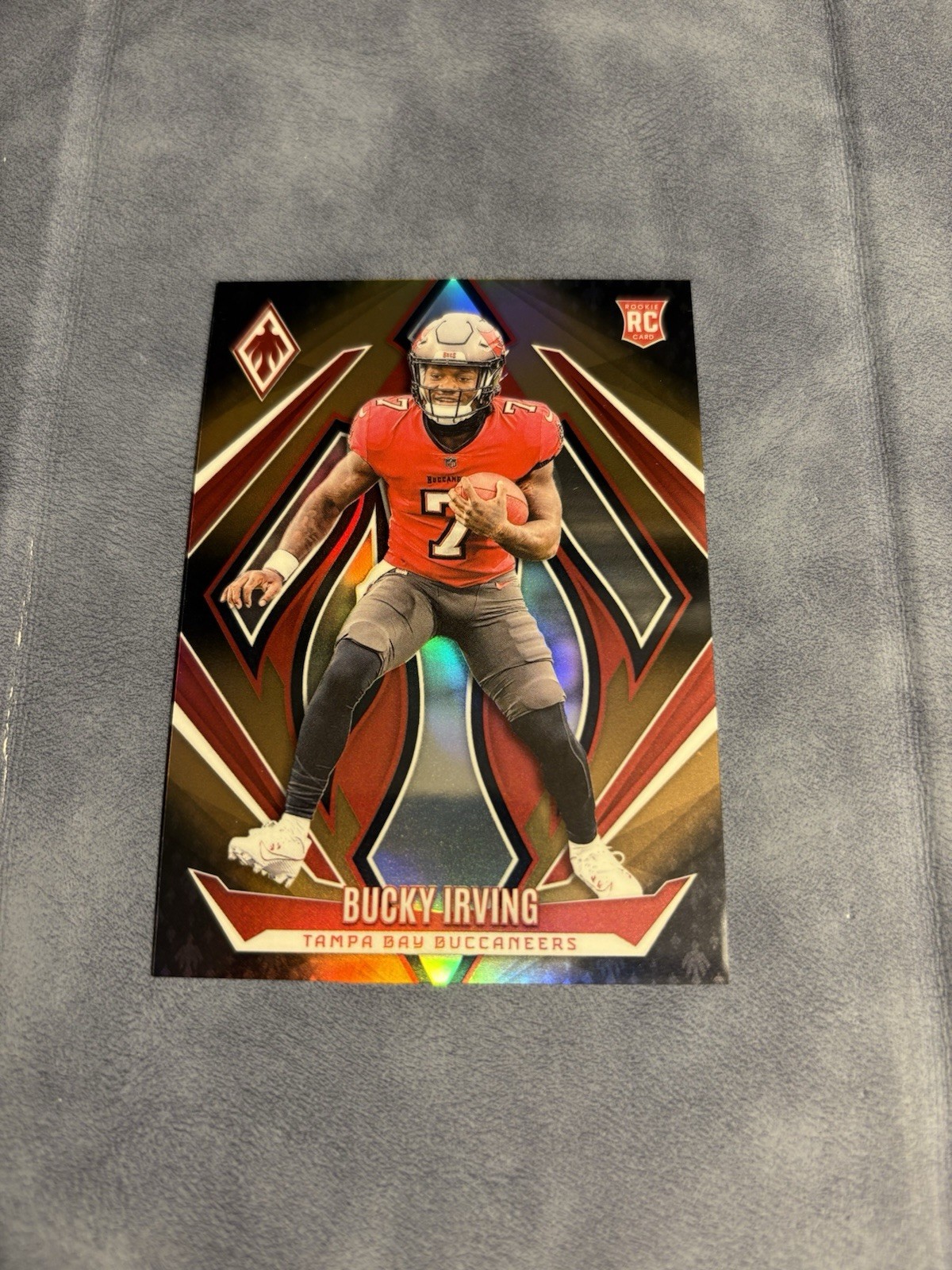 2024 Panini Phoenix Football Bucky Irving #166 Rookie Bronze Fade /125 (RC) Bucs