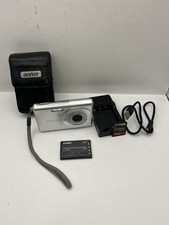 Casio Exilim EX-Z60 Digital Camera Silver 6MP Fully Working + Charger SD