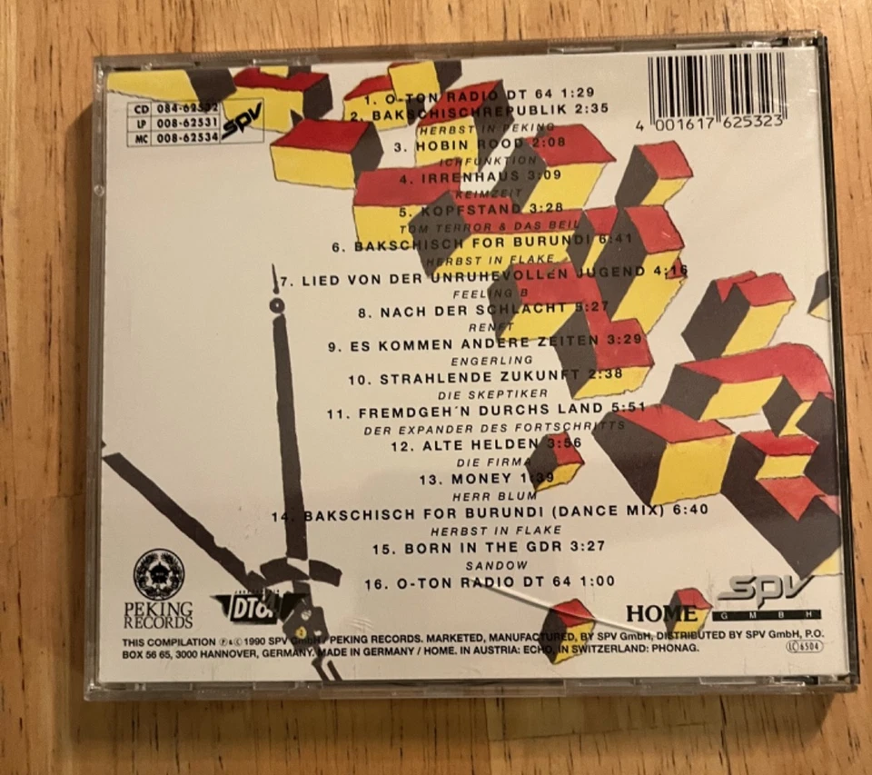 Systemausfall - Ostsampler Compilation, SPV 084-62532, 1990, CD - Bild 3 von 3