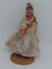 ANCIEN BIBELOT FIGURINE poupée FOLKLORIQUE DES PAYS DE L'EST
