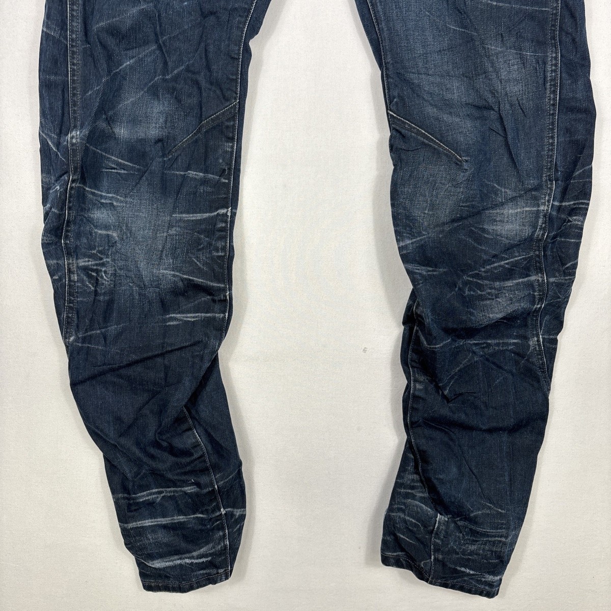 G-Star Raw New Riley 3D Jeans Mens 29x32 Loose Tapered Fit Grunge 