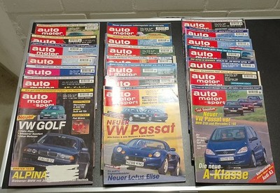 AMS, Auto Motor und Sport Konvolut 1996, 21 Hefte