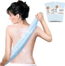 2PCS Exfoliating Washcloth Towel - Exfoliating Body Scrubber Exfoliator, Loofah