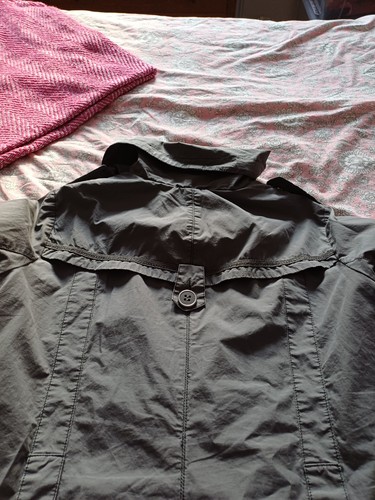 Chaqueta Evans Talla 22 Gris Ligera Cola de Pescado Fabuloso Estado - Imagen 11 de 16