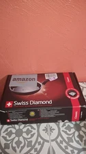 Swiss Diamond Nonstick Fry Pan with Lid, 9.5 Inch  * NEW *