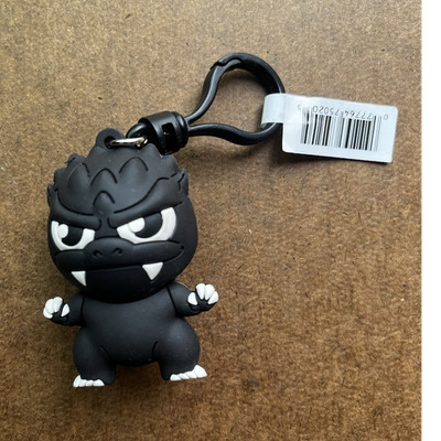 1984 Godzilla Black & White Bag Clip Toho