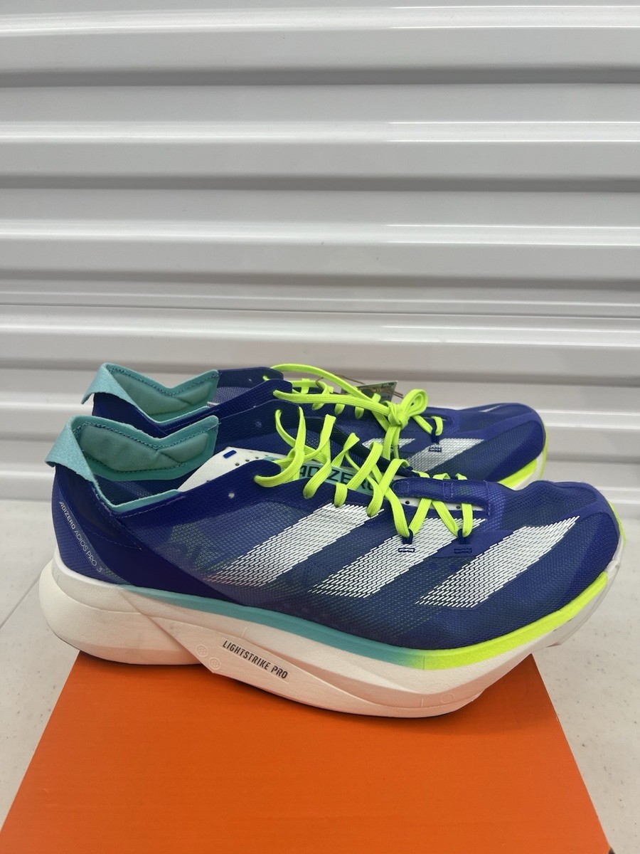 Adidas Adizero Adios Pro 3 Men's Size 12 Lucid Blue ID3635 | eBay
