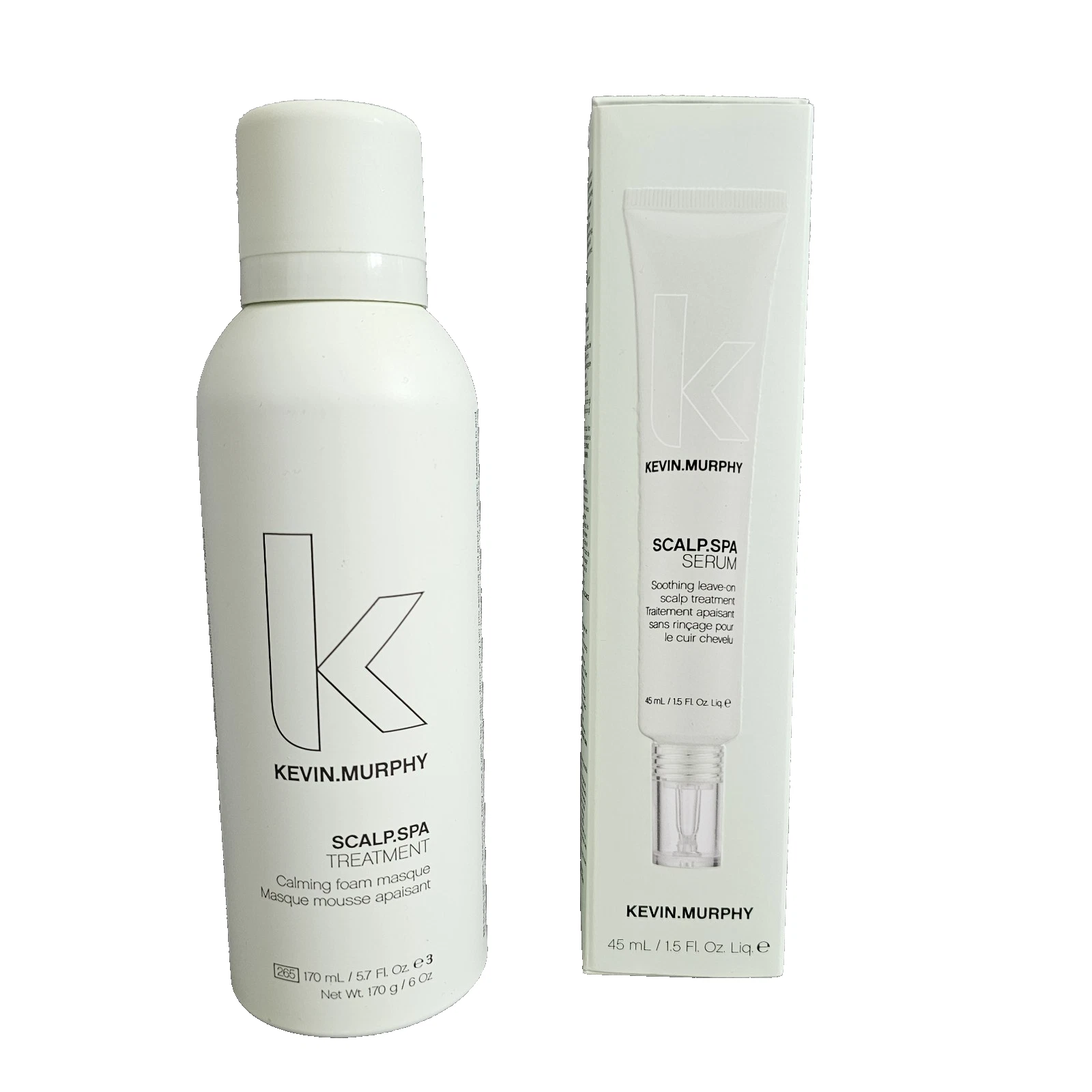 Kevin Murphy Scalp Spa Treatment Calming Foam Mousse and Serum - NEW