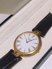 Raymond Weil Mens Watch Super Slim  18k Gold Plated 116