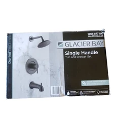 Glacier Bay Dorind Single-Handle 1-Spray Tub Shower Faucet BlackMissing 4 Parts