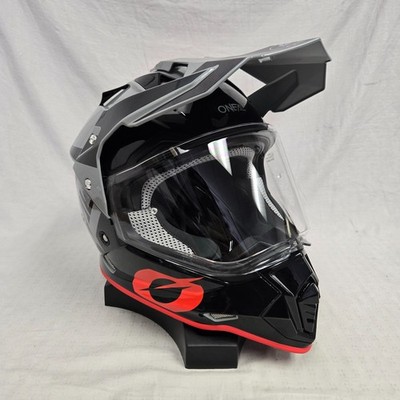 O'Neal Sierra R V.23 Dual Sport Adventure Helmet Grey/Black/Red Large *DISPLAY*