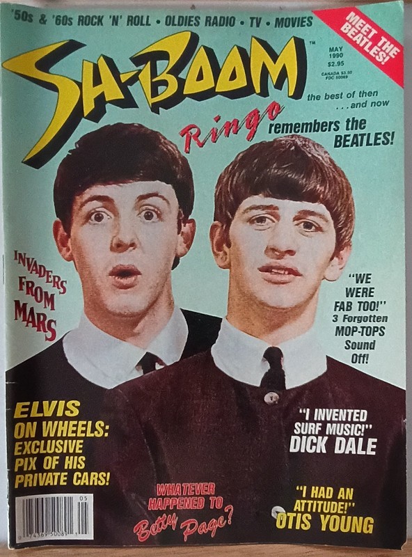  Sh-Boom MAGAZINE Featuring The Beatles May 1990 Vol 1 #5