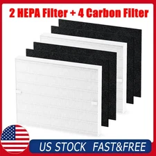 AP-1512HH Filter (2 Hepa & 4 Carbon) Filter for Coway Airmega AP-1512HH and 200M
