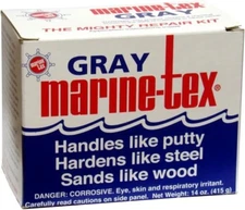 Marine Tex RM302K Epoxy Putty Gray 14 oz. Kit New