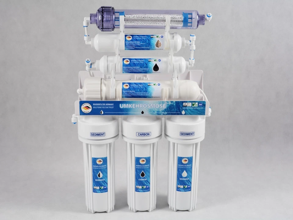 11 Stufen Umkehrosmose Osmosefilter Osmoseanlage RO Wasserfilter Made in Germany - Bild 3 von 4