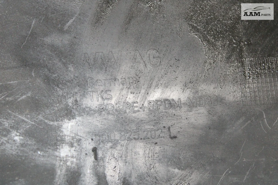 2015-2020 AUDI A3 QUATTRO PASSENGER SIDE UNDERBODY COVER SPLASH SHIELD GUARD OEM - Image 3 of 4