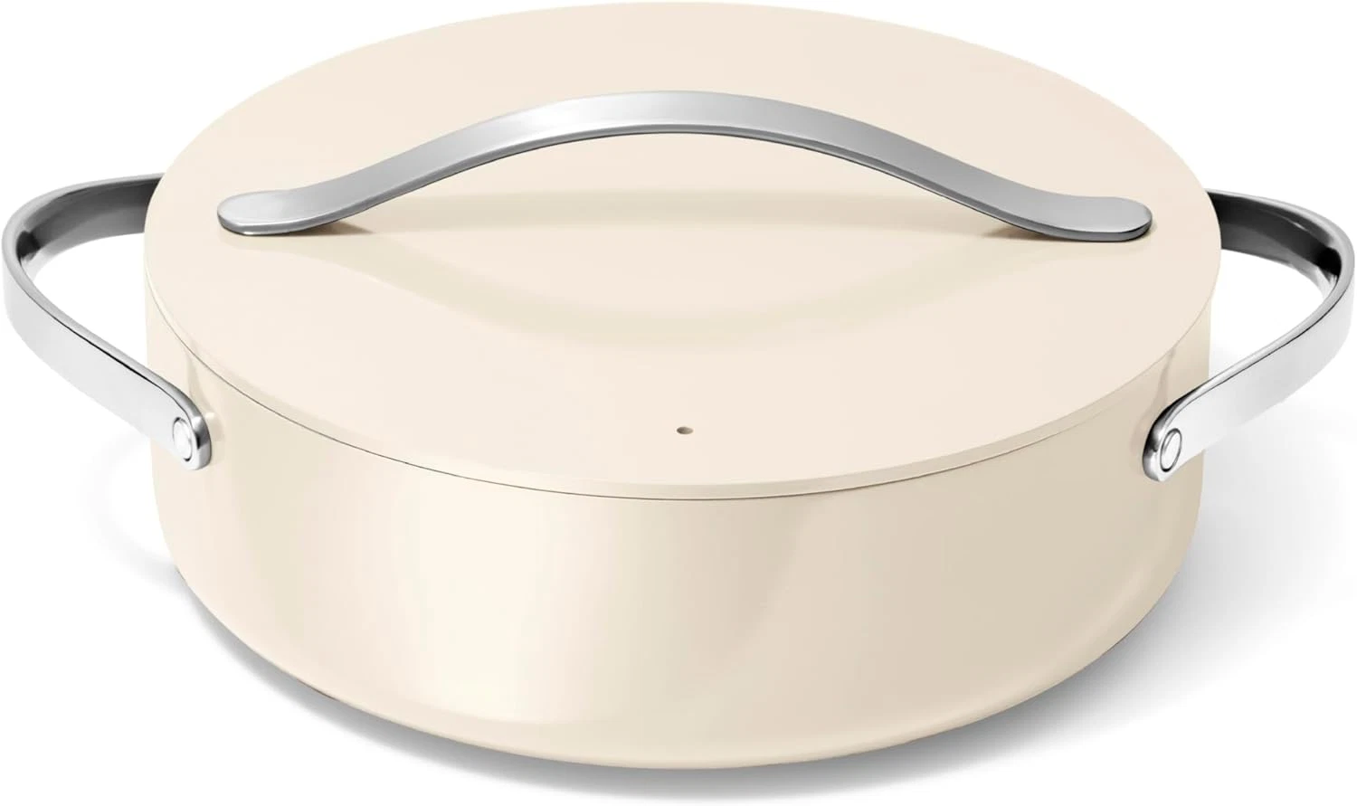 Rondeau 6 Qt Non-Stick Pan with Lid - Chemical-Free for Searing & Roasting