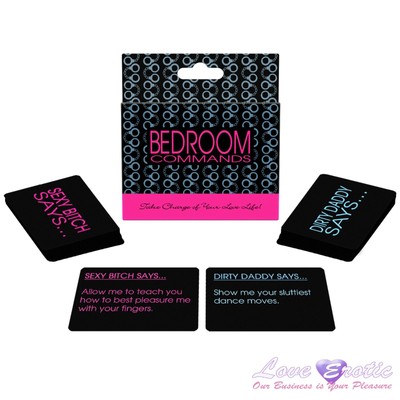 Bedroom Commands Erotic Sex Game Cards For Adults