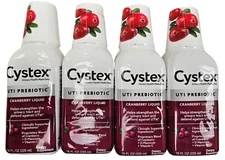 Cystex Cranberry LIQUID for Urinary Health 7.6oz ( 4 pack )  NEW LOOK ARRIVING--