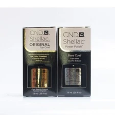 Soak Off Gel Duo Set Top Coat & Base Coat ALL BRANDS.