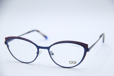 NEW OGI EVOLUTION 4324/2212 BLUE PINK GUN AUTHENTIC FRAMES EYEGLASSES 53-18