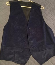 Medium Navy Formal Suit Waistcoat Vest