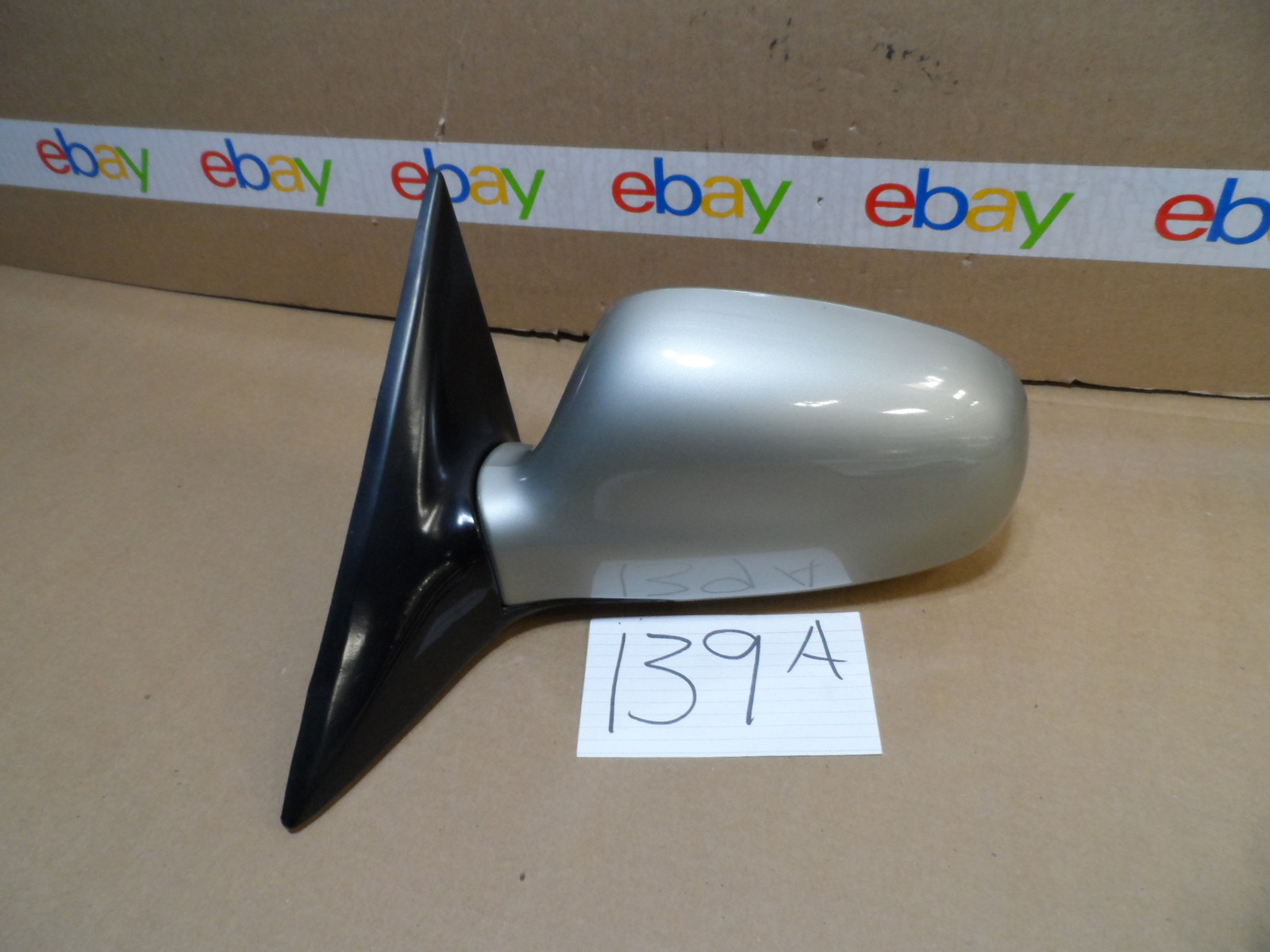 98 99 00 01 02 Daewoo Leganza DRIVER side Mirror Used Power Silver Color #139-A