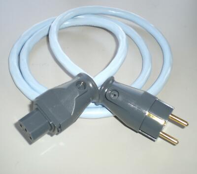 Supra Cables LoRad MKII  CS EU 10 A Netzkabel 3x2,5 mm² SWF 10 geschirmt 1 m