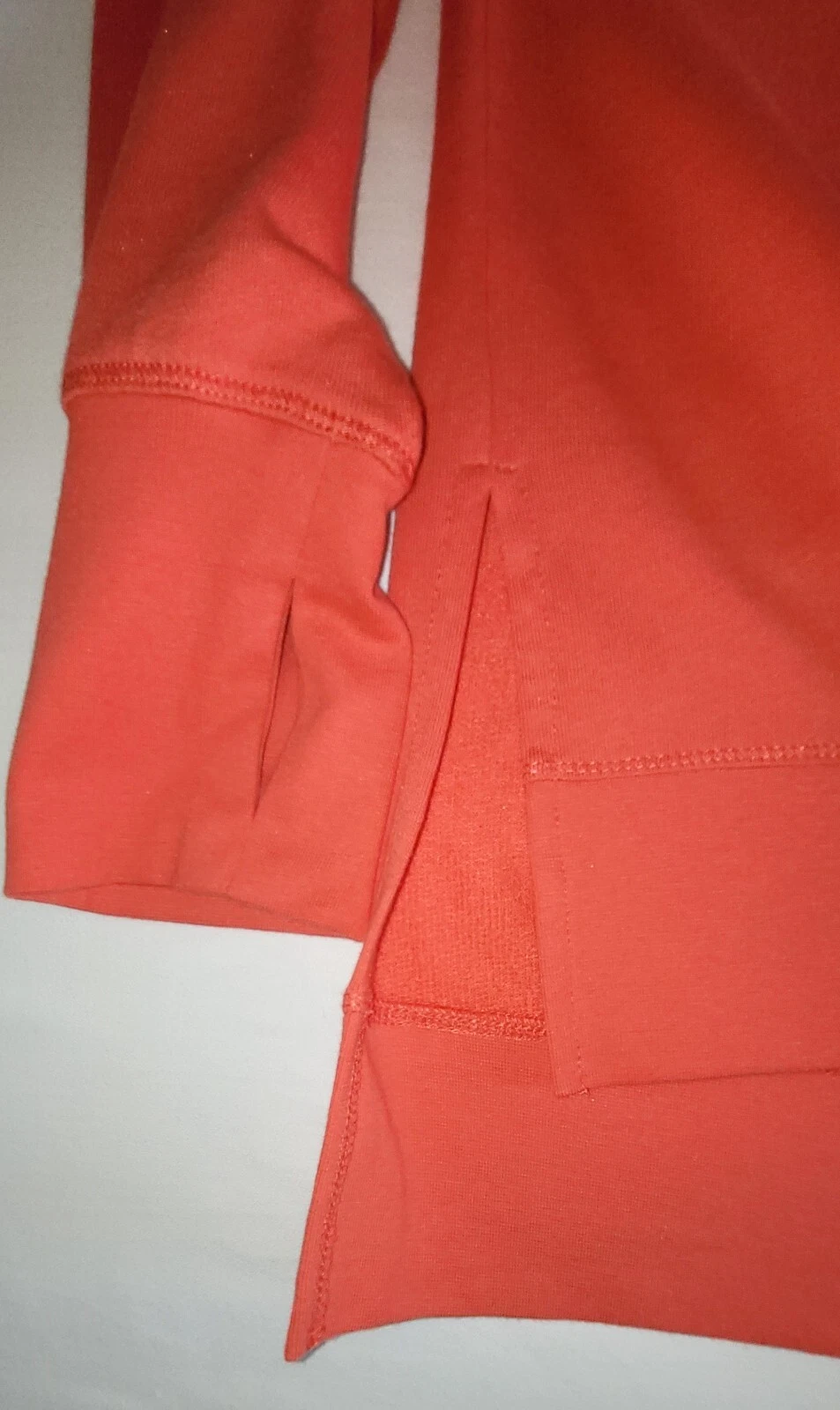sweaty-betty oversized hi-lo hem sweatshirt