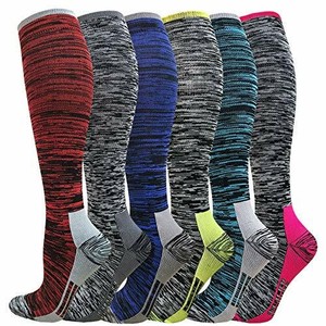 shows compression socks, a gift for road trippers to keep circulation going after long hours in a car