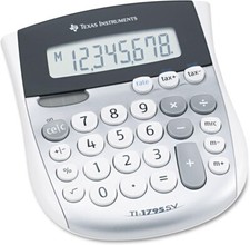 Texas Instruments TI-1795 SV Standard Function Calculator
