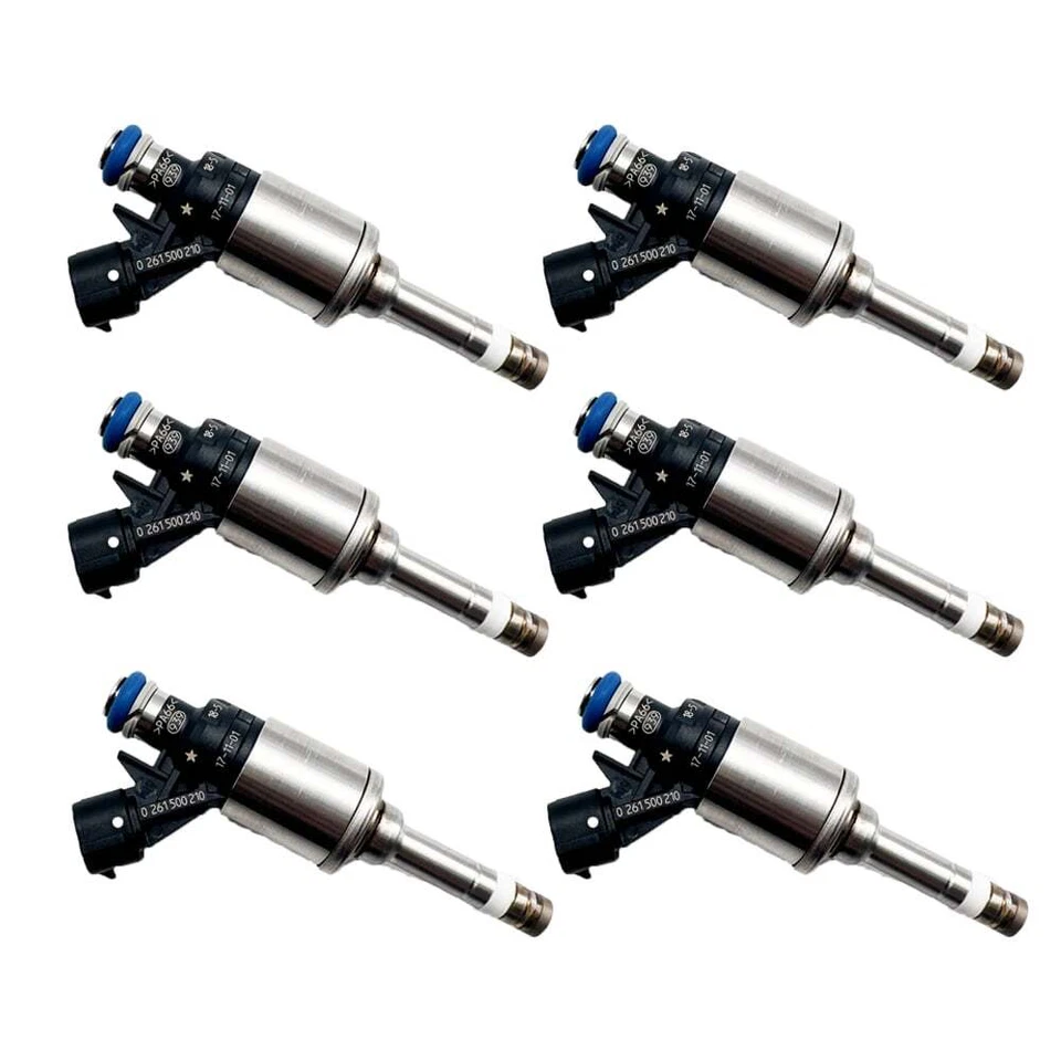 6 piezas Inyector de combustible para Infiniti Q50 3,0 L 2016-2021 84512135 Infiniti Q60 Base Foto 3 de 4