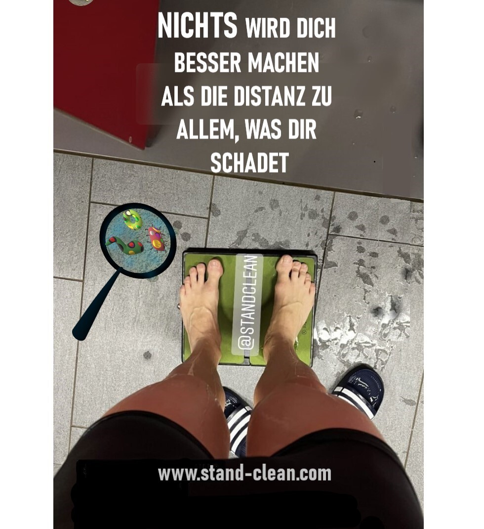 Stand Clean, Umziehunterlage, Fußmatte, Duschvorleger, Hygieneartikel, Umkleide - Bild 18 von 18