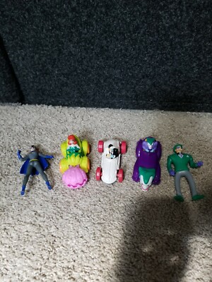 1993 McDonald's Happy Meal Batman The Animated Series 5 Toy Set