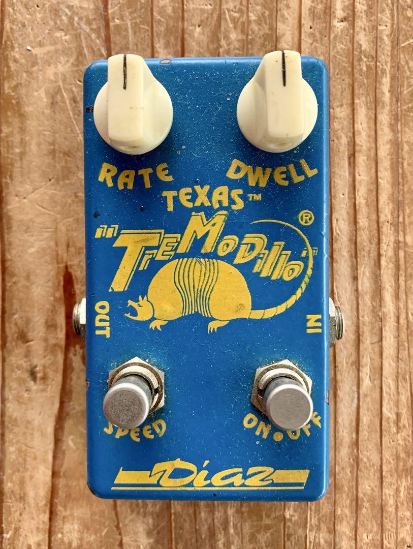 希少！ Diaz Texas TeModillo トレモロ Diaz Blue Tremolo Texas Pedal TeModillo Guitar Effects | eBay