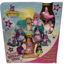 fur babies world dream tree playset