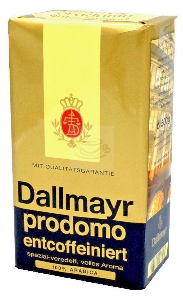 Dallmayr prodomo Decaffeinated Ground coffee Vacuum Pack 500 g