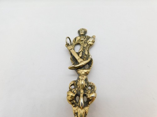18th Century Dutch Sterling Silver Gilt Crested Apostle Spoon Antique 1792 - Picture 5 of 6
