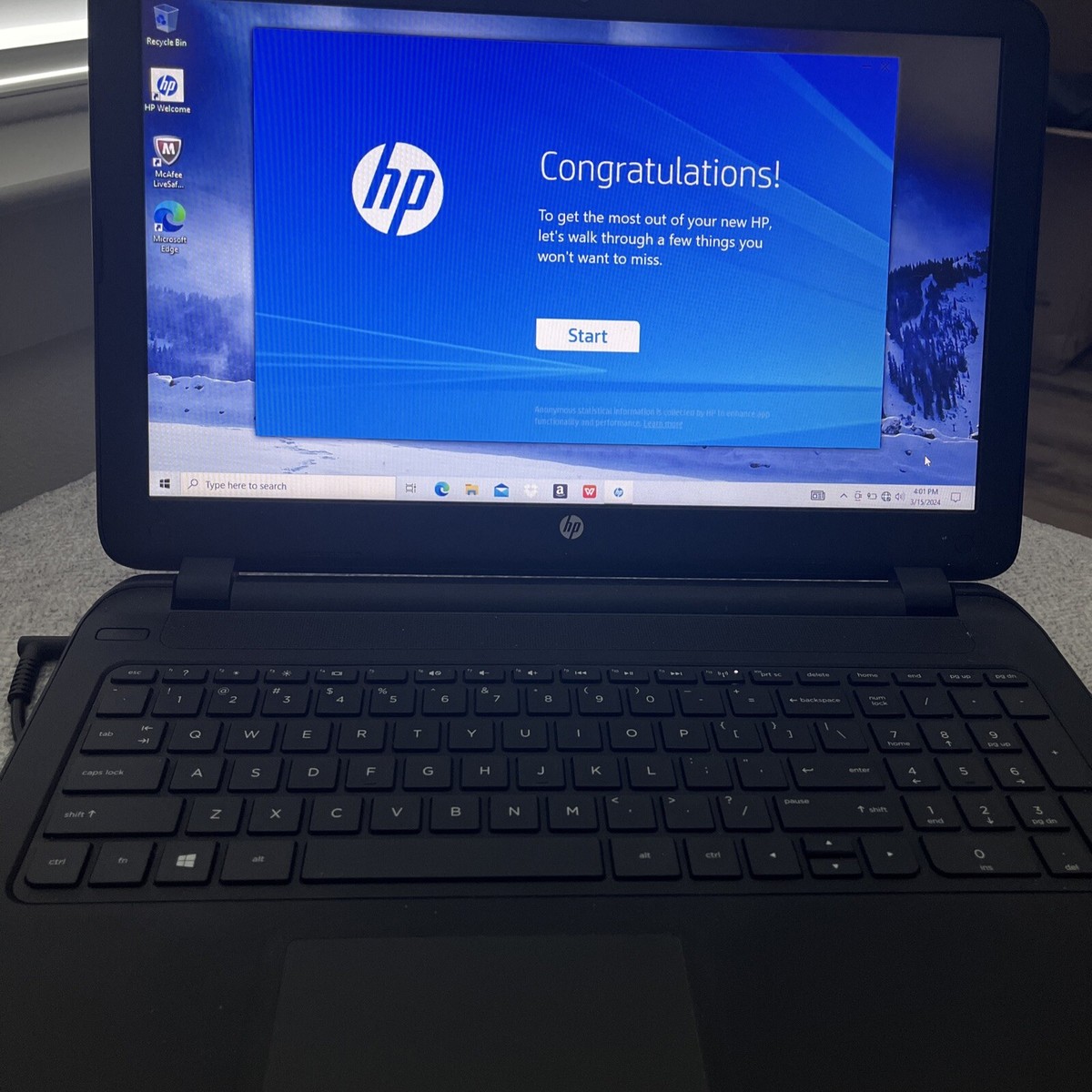 HP 15-f305dx 15.6in. (500GB, AMD A Series Quad-Core, 2GHz HP 15-f305dx 15.6in. (500GB, AMD A Series Quad-Core, 2GHz