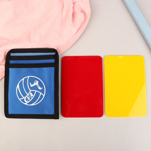 Volleyball Referee Card Red Yellow Cards Designated Penalty Equipment For Match_ - Afbeelding 1 van 12